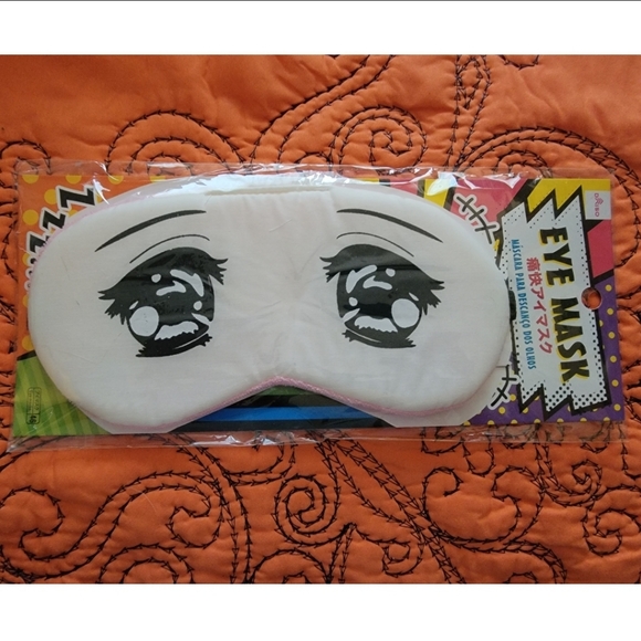 Skincare Nwt Anime Sleeping Eye Mask Anime Movie Eyes Design Funny